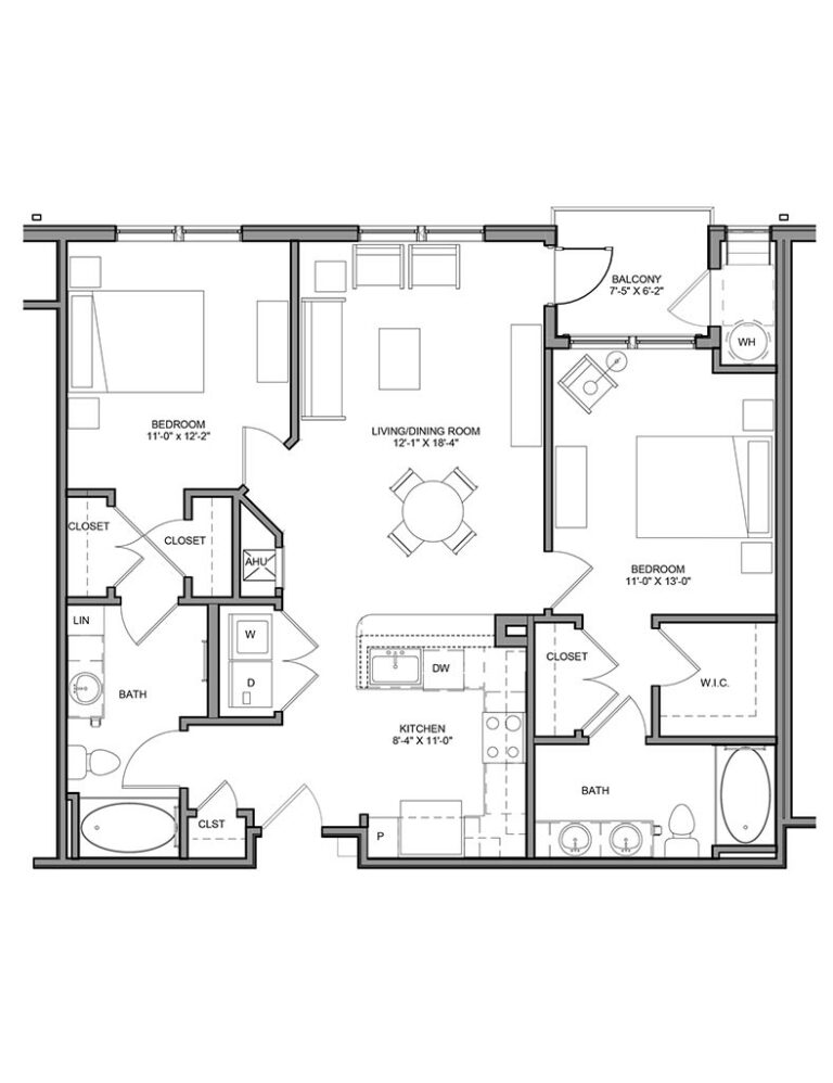 Apartment Floor Plans in Newtown Square, PA | The Station at Newtown Square